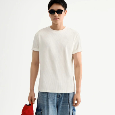 Áo thun tay ngắn nam. Form Fitted - RT 10S25TSS004 | ROUTINE CÀ MAU
