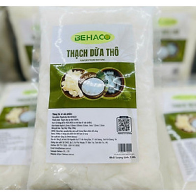 Thạch dừa thô BEHACO 3 ly, túi 1kg