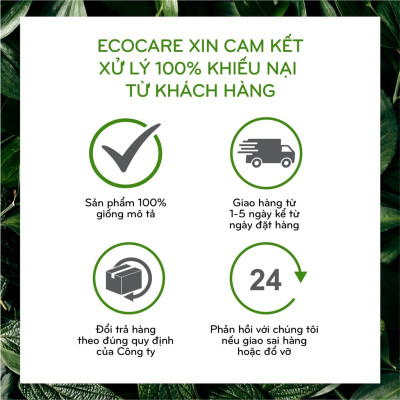Nước lau sàn Hữu cơ đuổi muỗi hương Quế 4000ml thương hiệu Ecocare