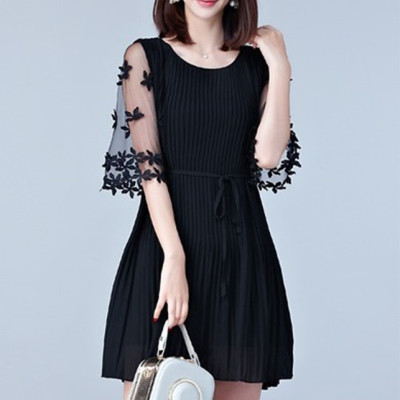 Đầm nữ xếp ly Haint Boutique