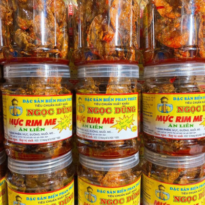 Đặc sản Phan Thiết - Mực Rim Me Đã Chế Biến Ăn Liền Gói 100 Gram Là Món Ăn Ngon Ơi Là Ngon. Hạn Sử Dụng 6 Tháng Kể Từ Ngày Đặt Hàng - OCOP 4 Sao