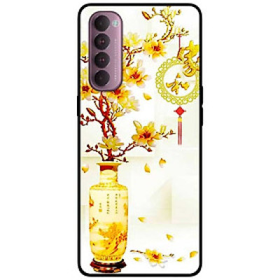 Ốp lưng dành cho Oppo Reno 4 Pro mẫu Cây Mai Vàng