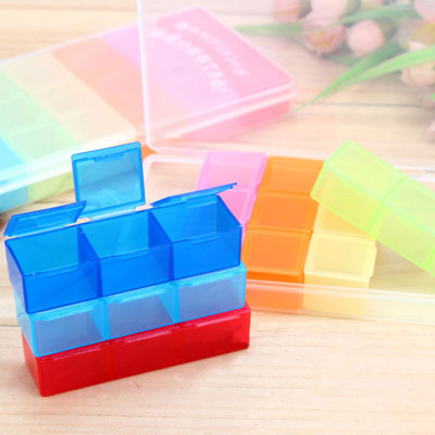 Hộp Nhựa Chia Thuốc 7 Ngày KOMONOYA -  Hàng Nội Địa Nhật Bản 