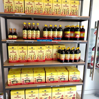 Nước mắm Khải Hoàn Phú Quốc 40 độ đam 1000ml cặp 2 chai