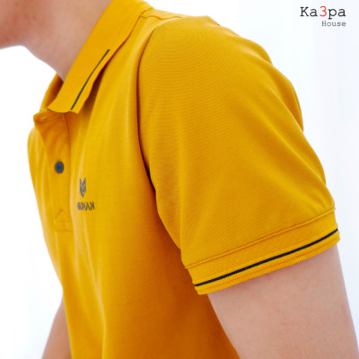 Áo Thun Polo Casual GUMAN Orange Yellow GOY116