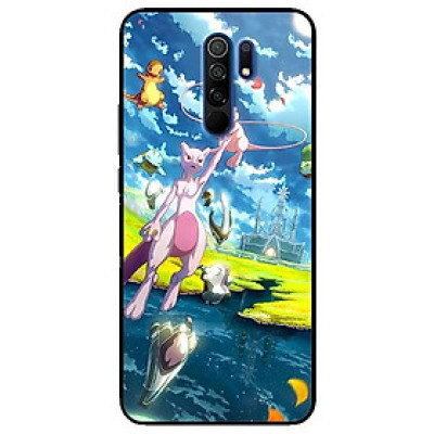 Ốp lưng dành cho Xiaomi Redmi 9 mẫu Khung Long Tím