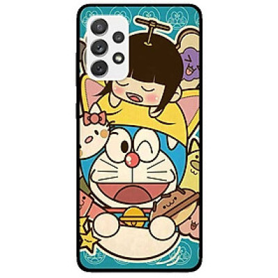 Ốp lưng dành cho Samsung Galaxy A72 5G mẫu Mèo Máy Nháy Mắt