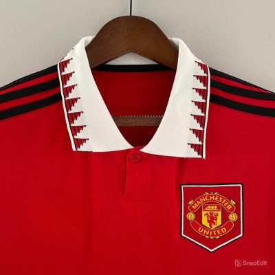 Áo Bóng Đá Retro Manchester United 2022 - Sân Nhà bản cao cấp vải Cotton Polyester