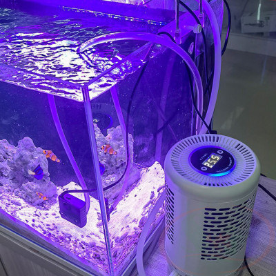 Máy điều hòa Sunsun Mini Chiller Heater GH 100 / 120 làm mát sưởi ấm bể cá tép thủy sinh nước mặn