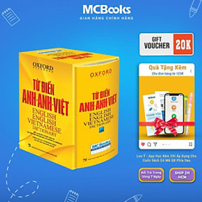 Sách - Từ Điển Anh - Anh - Việt - Bìa Vàng - MCBooks
