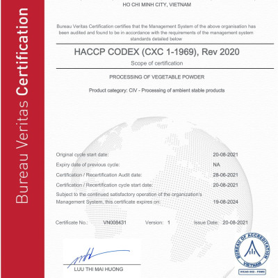 [CHÍNH HÃNG] Bột Tía Tô Quảng Thanh 100% Nguyên Chất Sấy Lạnh - Bổ phổi phế, đẹp da, hỗ trợ bệnh Gout - Gói 100 gr