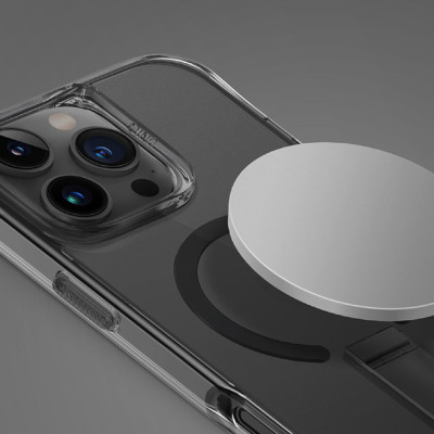 Ốp Lưng UNIQ ELEVA Cho iPhone 16 Pro Max Có Chân Đế Bằng Nhôm Cho Góc Nhìn Hoàn Hảo Tương Thích Sạc Không Dây MagClick Hàng Chính Hãng