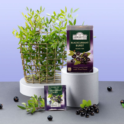 TRÀ AHMAD ANH QUỐC - PHÚC BỒN TỬ (40g) - Blackcurrant Burst - Được "Danh y biệt lục" xếp vào hàng Thượng phẩm