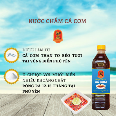 Nước chấm cá cơm Hương Phú 7 độ đạm 1000ML