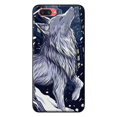 Ốp in cho Oppo A3s Sói Hú - Hàng chính hãng