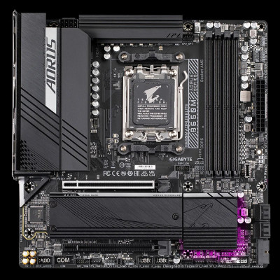 Mainboard Gigabyte B650M AORUS ELITE Socket AM5 - Hàng Chính Hãng 