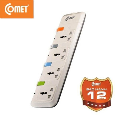 Ổ cắm đa năng Comet có USB công suất cao 2500W chịu nhiệt bảo hành 1 đổi 1