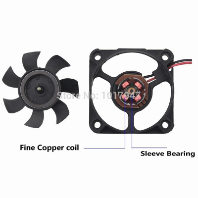 1 Quạt Tản Nhiệt Làm Mát Dc 5volt 2pin 50mm 50x10mm 5cm 5010