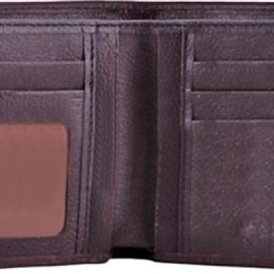 Ví Nam Huy Hoàng HT2407 (10 x 12.5 cm) - Nâu Đỏ