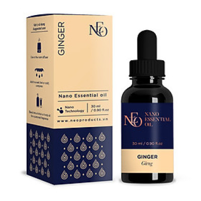 Tinh Dầu Thiên Nhiên Nano Gừng 30ml