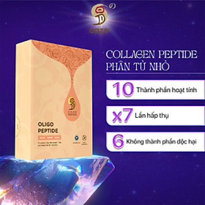 Bột Peptide COZO Oligo Peptide Giúp Tăng Cường Sản Xuất Collagen, Chống Lão Hóa, Làm Trắng Da và Dưỡng Ẩm