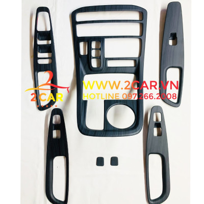 Ốp nội thất xe Hyundai Santafe 2021 - 2022 nhựa vân đá cao cấp