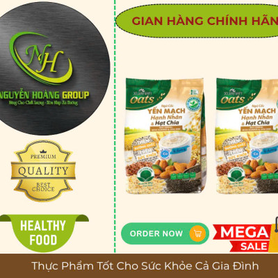 Ngũ cốc Hạnh Nhân Hạt Chia Xuân An 400g( Tặng Gói YM 180g)