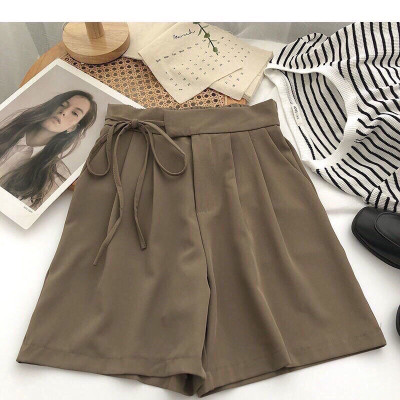 Quần short nữ cạp cao, chất liệu vải bền mát, thiết kế trẻ trung, năng động, quần đùi nữ NeSa Shop, QTN01