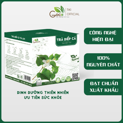 Trà diếp cá túi lọc Goce - Giảm mụn, thanh nhiệt
