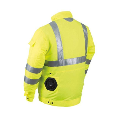 ÁO KHOÁC LÀM MÁT DÙNG PIN SIZE L  MAKITA DFJ214AM (KHÔNG KÈM PIN VÀ SẠC) - HÀNG CHÍNH HÃNG