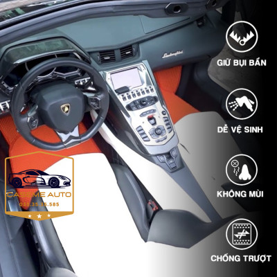 [HYUNDAI I10] Thảm Trải Sàn, Lót Sàn Ô Tô Cao Su Eudora CloudFoam Thiết Kế Theo Xe Dành Cho Xe HYUNDAI I10, Chống Nước, Không Mùi, Ngăn Bụi Bẩn, Dễ Vệ Sinh - Hàng Chính Hãng