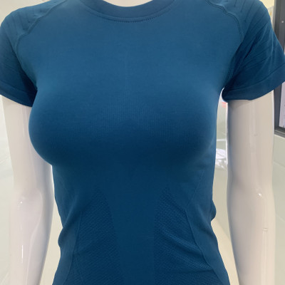 Áo Thun Nữ Cộc Tay Vải Polyester Cao Cấp Thấm Hút Mồ Hôi Tốt,Vải Xịn K Bai K Nhão