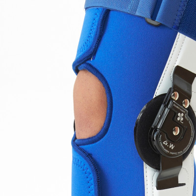 Đai nẹp đầu gối khóa pin ngắn Dr.MED DR-K016 - nhập khẩu Hàn Quốc