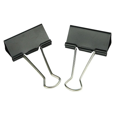 Hộp 12 Kẹp Bướm 51mm - Hồng Hà 6637