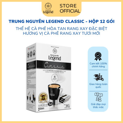 [GIẢM 54K] Combo Cà Phê Hòa Tan Trọn Vị 609K - Trung Nguyên E-Coffee