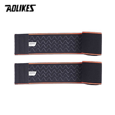 Bộ 2 quấn bảo vệ đầu gối AOLIKES A-1517 lót Silicon chống trượt Sport knee support