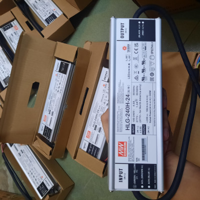 Nguồn LED 24V 10A HLG-240H-24 Meanwell Hàng nhập khẩu