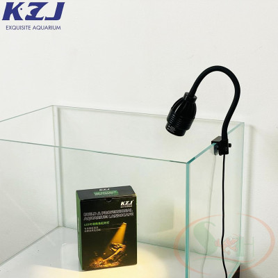 Đèn rọi KZJ 9W, 12W, 15W chỉnh tiêu cự 3 chế độ màu chiếu điểm bể thủy sinh bán cạn