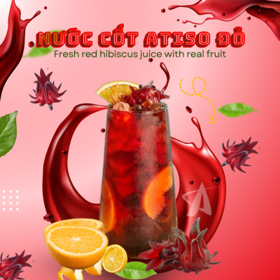 Nước cốt hoa Atiso đỏ BerryLand 500ml