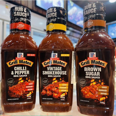 Sốt Ướp BBQ MCCormick vị khói 500g