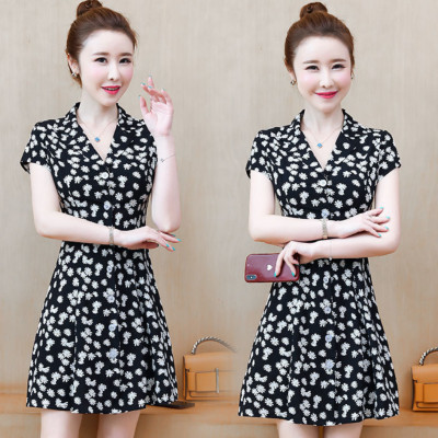 Đầm Sơ Mi Hoa Cúc Dễ Thương DNO78 MayHomes Đầm Ngắn Thời Trang Trẻ