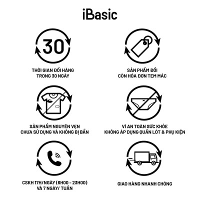 Pack 2 áo lá ngắn iBasic VA111-PA2