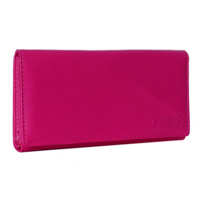 Ví nữ da bò màu hồng HJ93114-28-46 