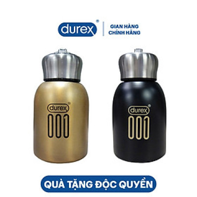 [Quà tặng không bán] Bình giữ nhiệt cao cấp Durex 001 - màu ngẫu nhiên