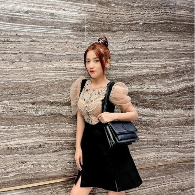 ĐẦM TAY PHÙNG PHỐI LƯỚI KẾT NGỌC TRAI MS 2516