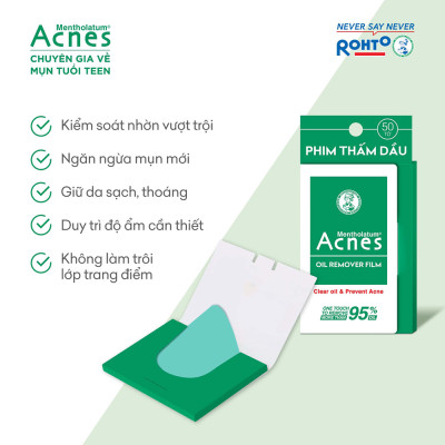 Phim Thấm Dầu Acnes Oil Remover Film 50 Tờ