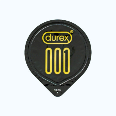 Bao cao su DUREX 001 Water based polyurethane (Hộp 3 cái)