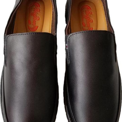 Giày Mọi Nam BIGGBEN Da Bò Thật GM07