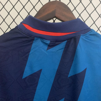 Áo Bóng Đá Retro Arsenal 1995 Dài Tay - Sân Khách bản cao cấp vải Cotton Polyester