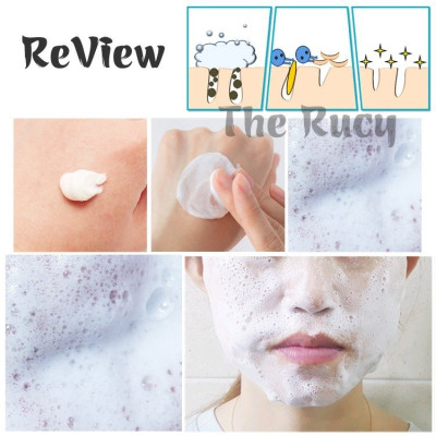 Combo chăm sóc da cao cấp Hàn Quốc The Rucy gồm Sữa rửa mặt trà xanh 150ml và Kem chống nắng vật lý SPF 50+/PA+++ 50ml